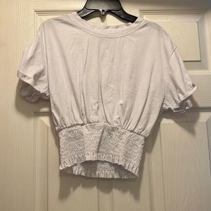 A super cute white blouse